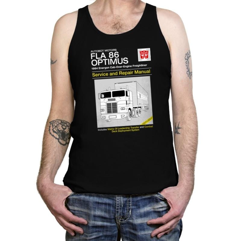 1984 Cab Repair Manual Exclusive - Shirtformers - Tanktop Tanktop RIPT Apparel X-Small / Black