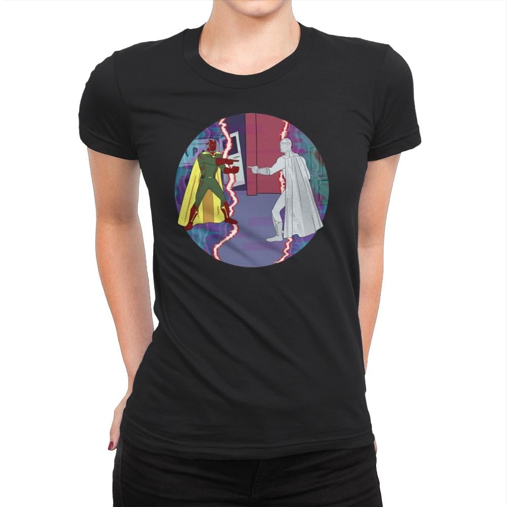 2 Vision - Womens Premium T-Shirts RIPT Apparel Small / Black