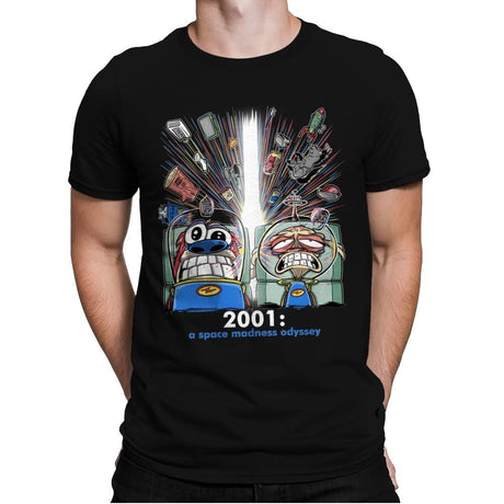 2001: A Space Madness Odyssey Exclusive - Mens Premium T-Shirts RIPT Apparel Small / Black