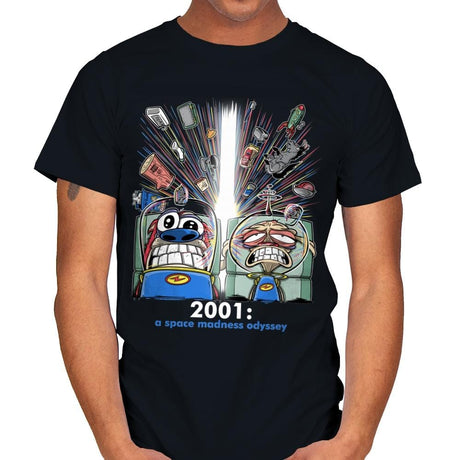2001: A Space Madness Odyssey Exclusive - Mens T-Shirts RIPT Apparel Small / Black