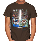 2001: A Space Madness Odyssey Exclusive - Mens T-Shirts RIPT Apparel Small / Dark Chocolate