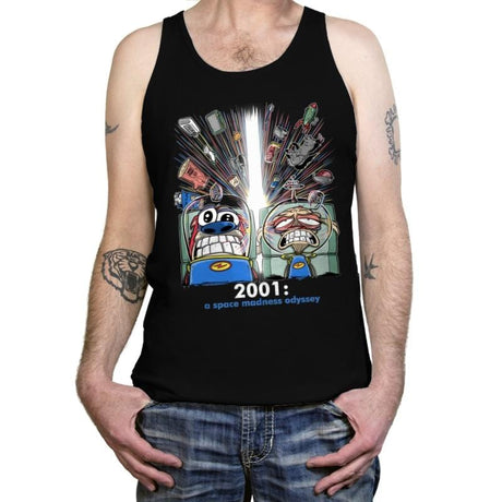 2001: A Space Madness Odyssey Exclusive - Tanktop Tanktop RIPT Apparel X-Small / Black