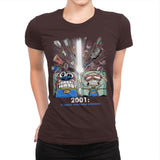 2001: A Space Madness Odyssey Exclusive - Womens Premium T-Shirts RIPT Apparel Small / Dark Chocolate