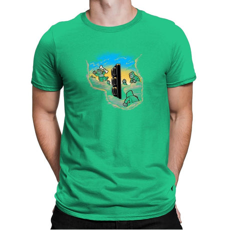 2001 Bricks Exclusive - Mens Premium T-Shirts RIPT Apparel Small / Kelly Green