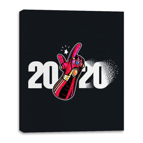 2020 Snap - Canvas Wraps Canvas Wraps RIPT Apparel 16x20 / Black