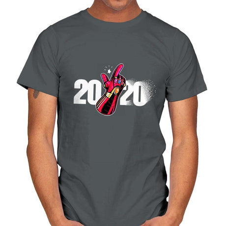 2020 Snap - Mens T-Shirts RIPT Apparel Small / Charcoal