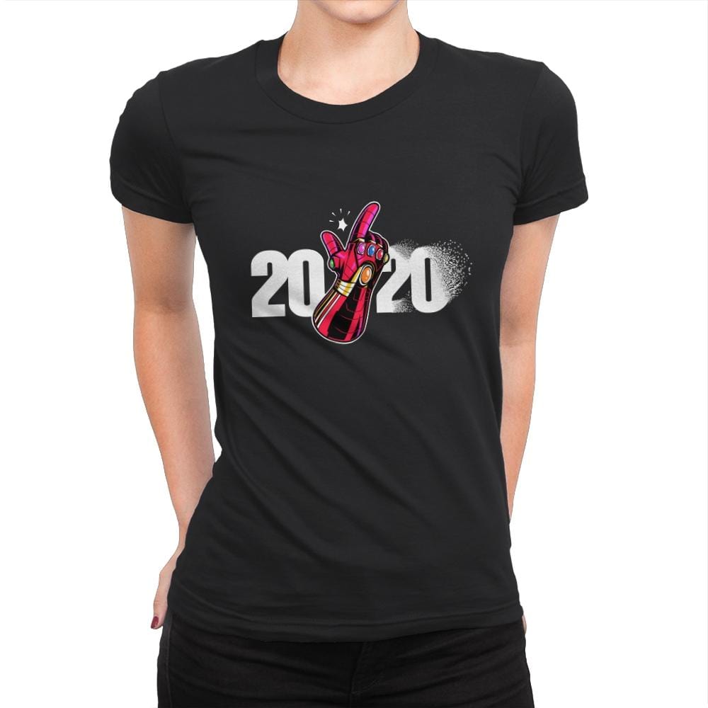 2020 Snap - Womens Premium T-Shirts RIPT Apparel Small / Black