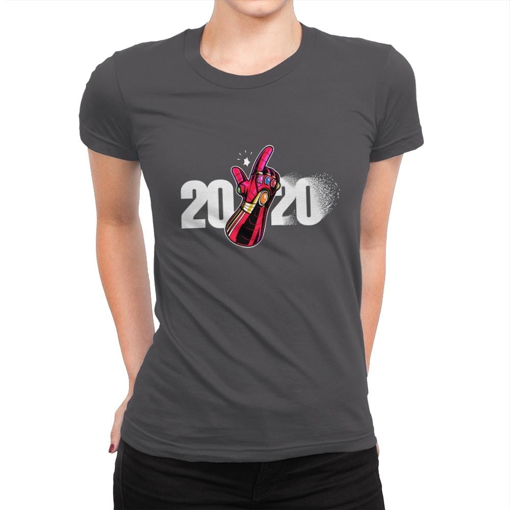 2020 Snap - Womens Premium T-Shirts RIPT Apparel Small / Heavy Metal