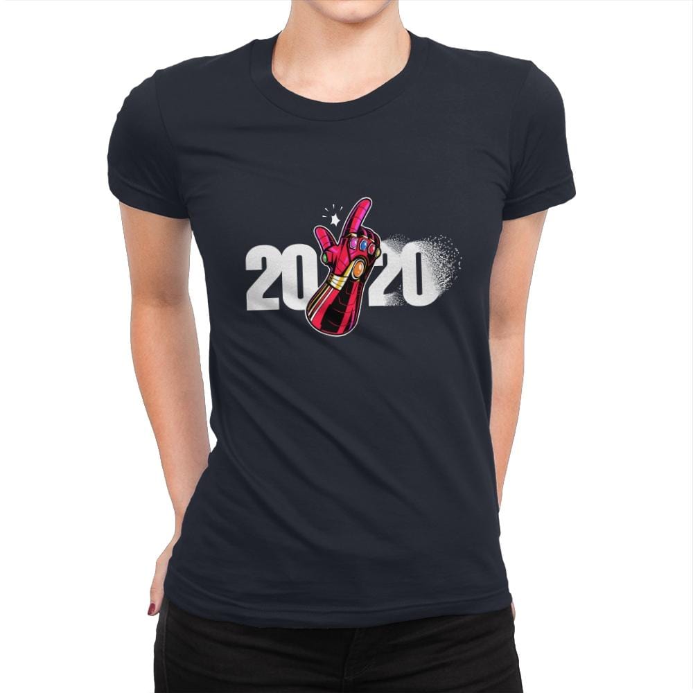 2020 Snap - Womens Premium T-Shirts RIPT Apparel Small / Midnight Navy