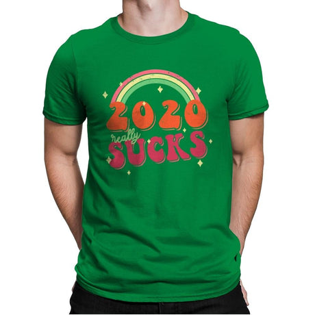 2020 Sucks - Mens Premium T-Shirts RIPT Apparel Small / Kelly