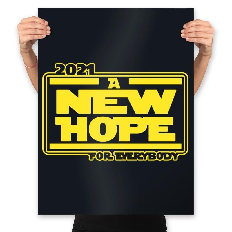 2021 A New Hope - Prints Posters RIPT Apparel 18x24 / Black