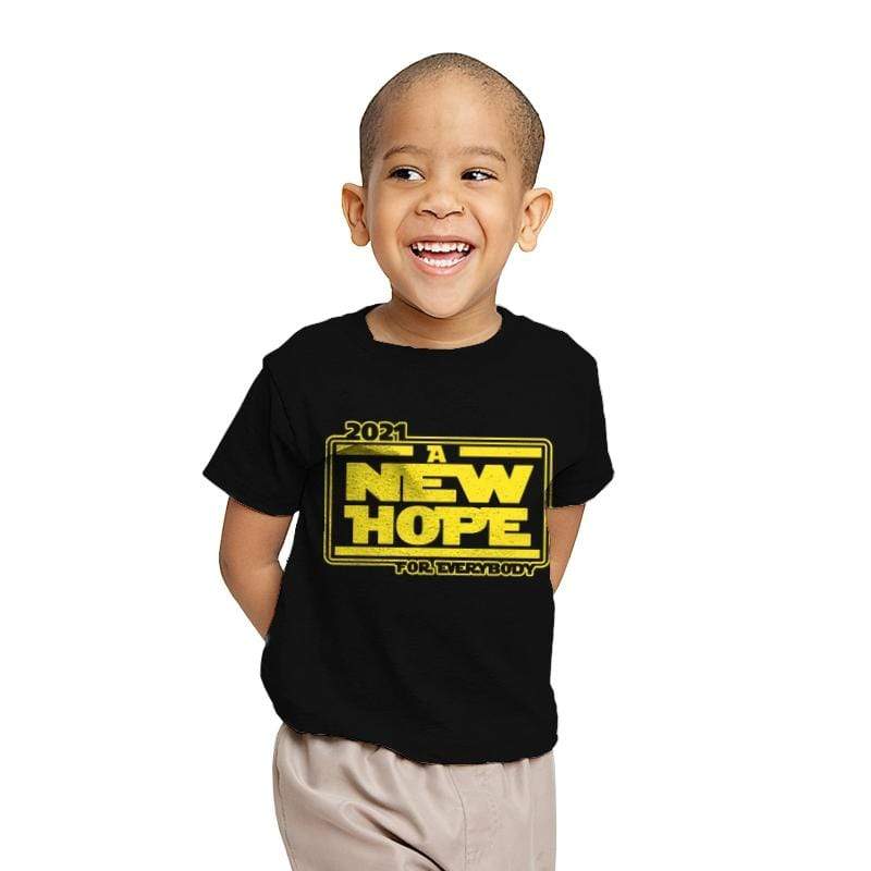2021 A New Hope - Youth T-Shirts RIPT Apparel X-small / Black