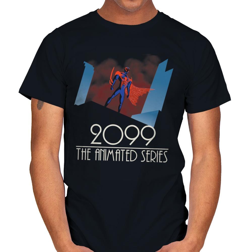 2099: The Animated Series   - Mens T-Shirts RIPT Apparel Small / Black