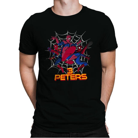 3 Peters - Mens Premium T-Shirts RIPT Apparel Small / Black