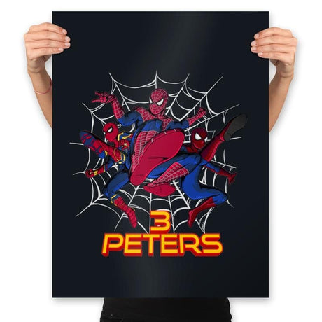 3 Peters - Prints Posters RIPT Apparel 18x24 / Black