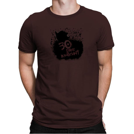 30 Days of Knight Exclusive - Mens Premium T-Shirts RIPT Apparel Small / Dark Chocolate