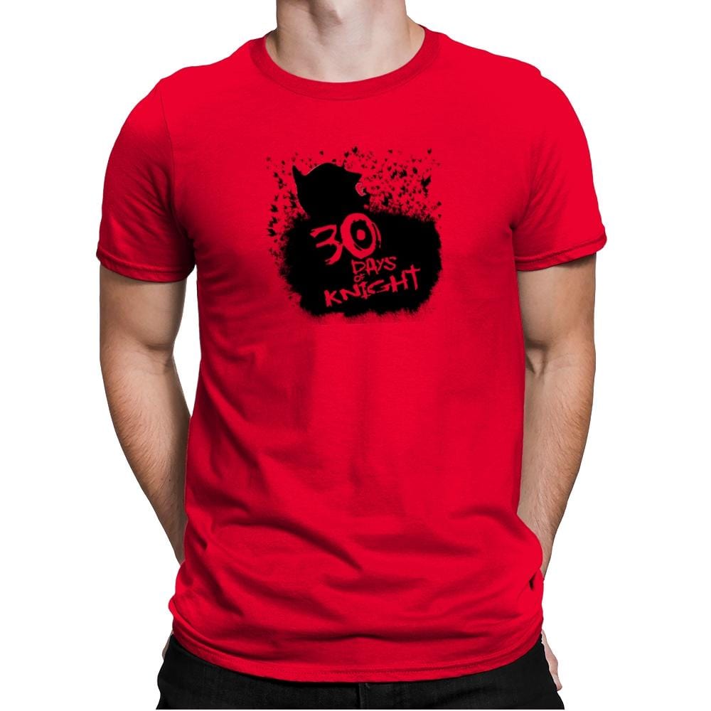 30 Days of Knight Exclusive - Mens Premium T-Shirts RIPT Apparel Small / Red