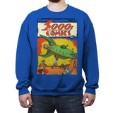 3000s Comics - Crew Neck Sweatshirt Crew Neck Sweatshirt RIPT Apparel