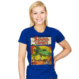 3000s Comics - Womens T-Shirts RIPT Apparel