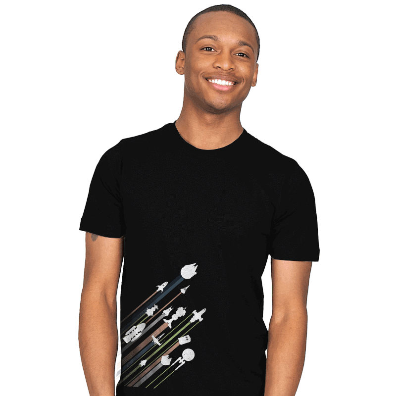 .5 Past lightspeed - Mens T-Shirts RIPT Apparel