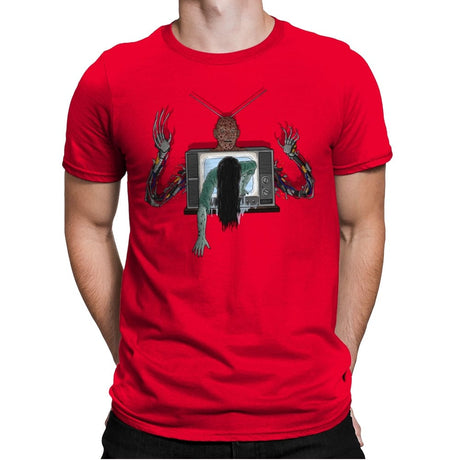 7 days on Primetime - Mens Premium T-Shirts RIPT Apparel Small / Red