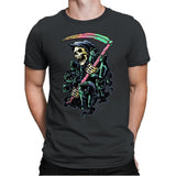 7 Deathly Cats - Mens Premium T-Shirts RIPT Apparel Small / Heavy Metal