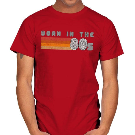 80s Kid - Mens T-Shirts RIPT Apparel Small / Red