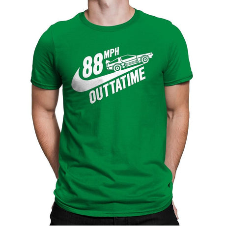 88MPH Outtatime - Mens Premium T-Shirts RIPT Apparel Small / Kelly