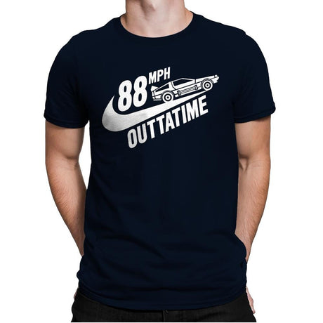 88MPH Outtatime - Mens Premium T-Shirts RIPT Apparel Small / Midnight Navy