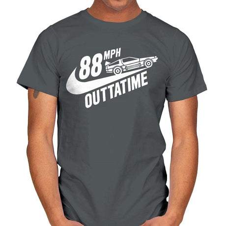 88MPH Outtatime - Mens T-Shirts RIPT Apparel Small / Charcoal