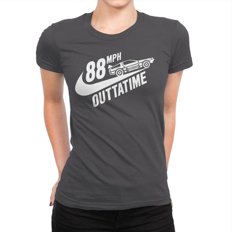 88MPH Outtatime - Womens Premium T-Shirts RIPT Apparel Small / Heavy Metal