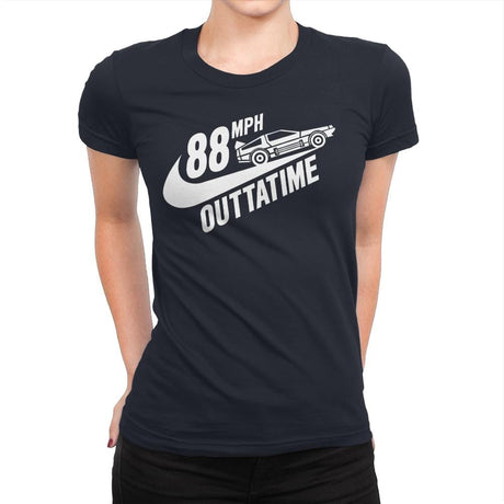 88MPH Outtatime - Womens Premium T-Shirts RIPT Apparel Small / Midnight Navy