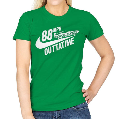 88MPH Outtatime - Womens T-Shirts RIPT Apparel Small / Irish Green