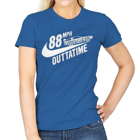 88MPH Outtatime - Womens T-Shirts RIPT Apparel Small / Royal