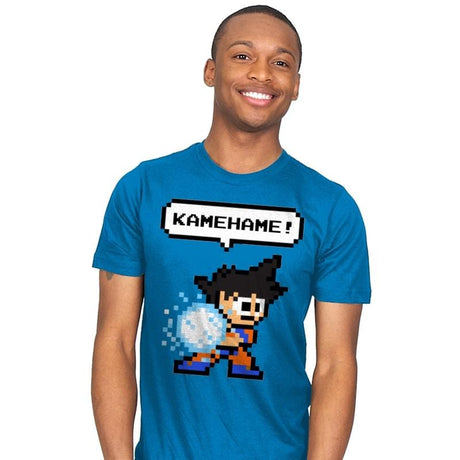 8bit Kamehame - Mens T-Shirts RIPT Apparel