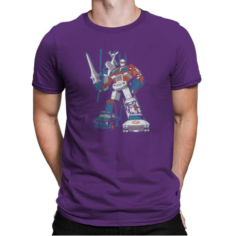 8Dtron Exclusive - Mens Premium T-Shirts RIPT Apparel Small / Purple Rush