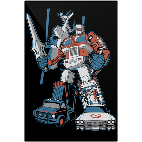 8Dtron - Exclusive - Metal Prints Metal Prints RIPT Apparel 24x30 inch