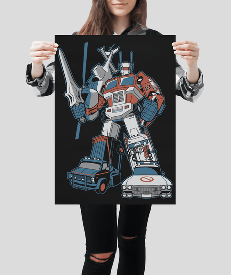 8Dtron - Exclusive - Metal Prints Metal Prints RIPT Apparel 8x12 inch