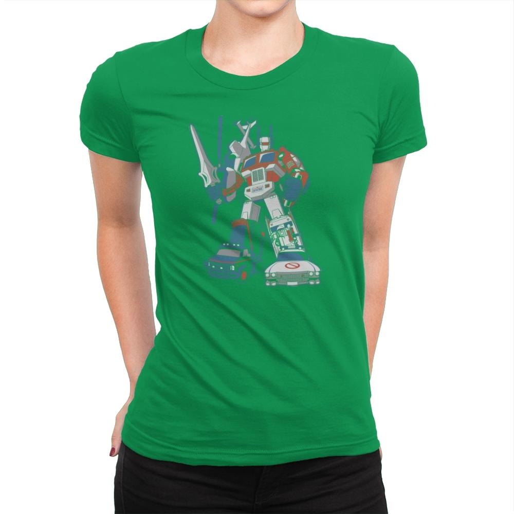 8Dtron Exclusive - Womens Premium T-Shirts RIPT Apparel Small / Kelly Green