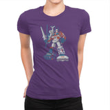 8Dtron Exclusive - Womens Premium T-Shirts RIPT Apparel Small / Purple Rush