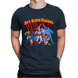 90's Super Friends - Anytime - Mens Premium T-Shirts RIPT Apparel Small / Indigo