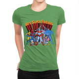 90's Super Friends - Anytime - Womens Premium T-Shirts RIPT Apparel Small / Kelly Green
