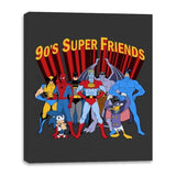 90's Super Friends - Canvas Wraps Canvas Wraps RIPT Apparel