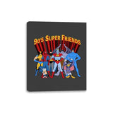 90's Super Friends - Canvas Wraps Canvas Wraps RIPT Apparel 8x10 / Charcoal