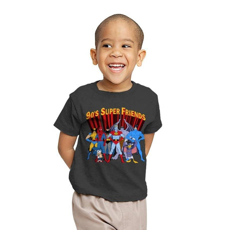 90's Super Friends - Youth T-Shirts RIPT Apparel