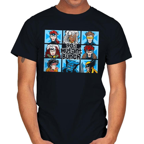 90s Mutant Bunch - Anytime - Mens T-Shirts RIPT Apparel Small / Black
