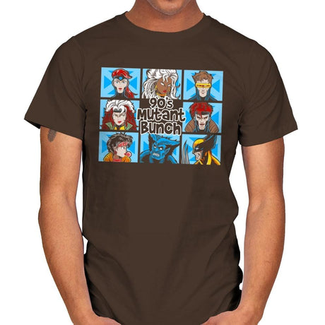 90s Mutant Bunch - Anytime - Mens T-Shirts RIPT Apparel Small / Dark Chocolate