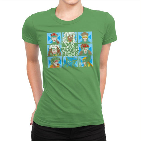 90s Mutant Bunch - Anytime - Womens Premium T-Shirts RIPT Apparel Small / Kelly Green