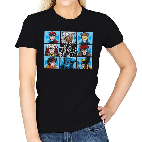 90s Mutant Bunch - Anytime - Womens T-Shirts RIPT Apparel Small / Black