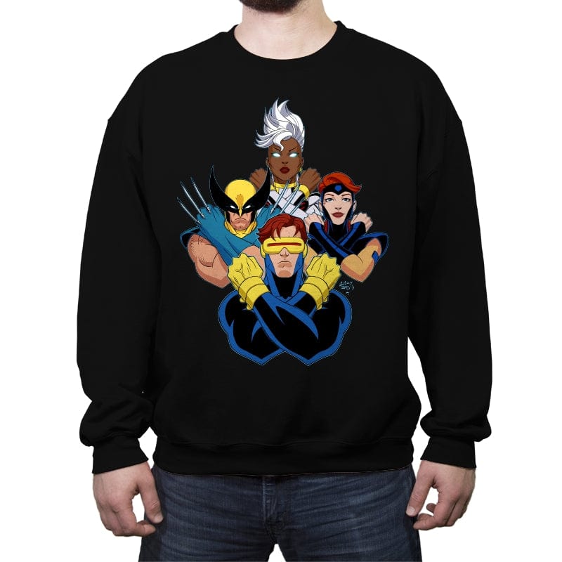 97 Rhapsody - Crew Neck Sweatshirt Crew Neck Sweatshirt RIPT Apparel Small / Black